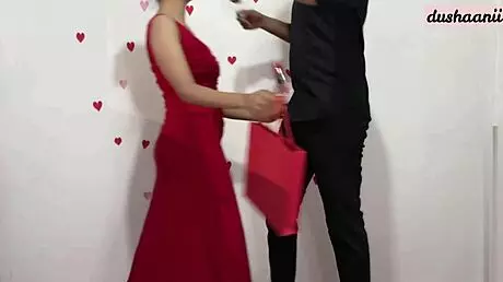 beautiful asian couple hard fuck and cum inside after dancing class