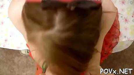 Naked cutie exposes her pussy for a hot blowjob and fucking