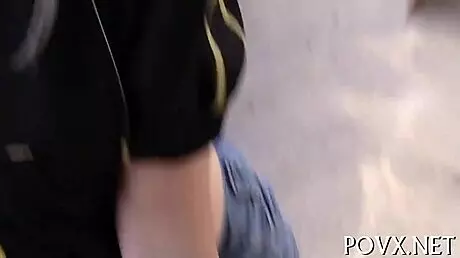 i love fucking this tight young 18+ with small tits in pov