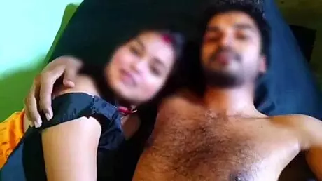 Hot Punjabi girl's first anal ends with sticky creampie