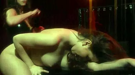 Hailed Maya Woulfe a young lesbian mistress in spanking being of dominant female characters playing with her sub while spanking him