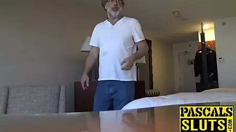 Redheaded Andi suffers balls-deep pounding and FACE F*P from cruel male