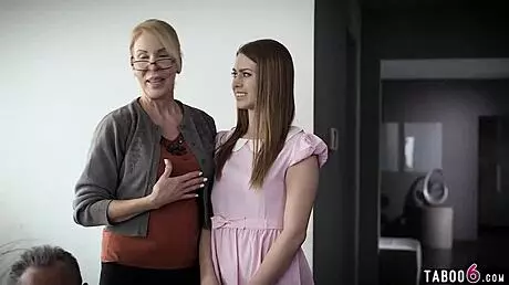 Yo, two wild teen 18+s get drilled by grandpa in rehab! 😲