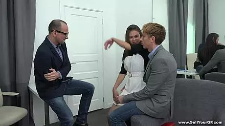 Teen Asa Belle fucked by husband's boss