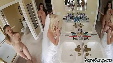 Tied teen 18+ hd bridesmaids give blowjob and handjob in group hardcore pov