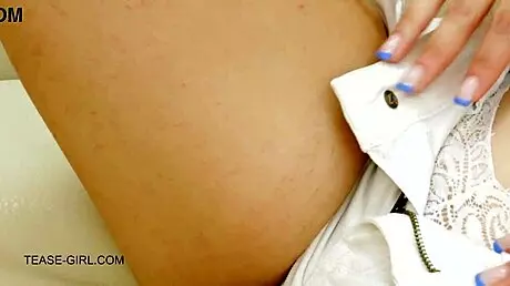 Super Cute Blonde Teen Experiences Huge Orgasm in Lesbian Anal Scene