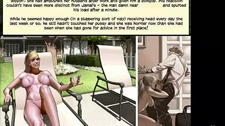 Cheating wife learns a lesson from her neighbor.