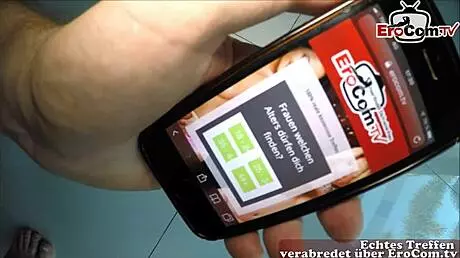 I, the cute German blonde, masturbatin' with a banana then get fucked!