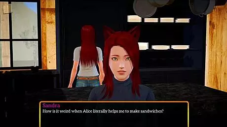 redhead teen says, 'welcome to my new family with big tits and ass'