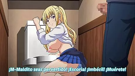 I love this hentai with teen cumshots, subtitled in spanish
