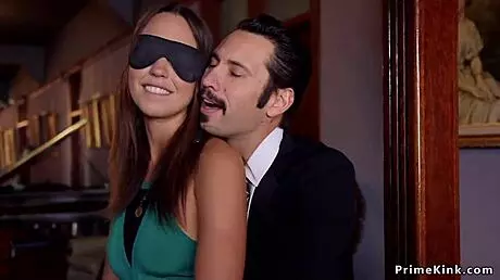 Spiled Girl Fucked in Front of Slave