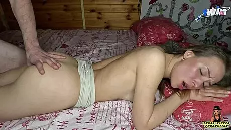 yo, can you believe the stepson fucked his young 18+ stepmother during a massage and she loved it?