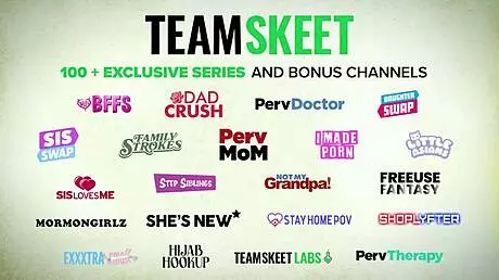 Teamskeet - sultry stepsis dances for stepbro and shakes booty on his hard cock! what a view!