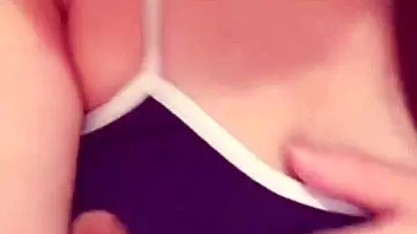 Nympho selfie girl seduces with shaved pussy squirting