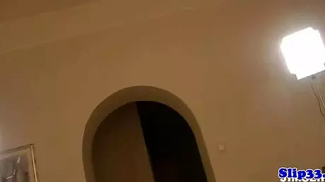 Damn! Russian Amateur Beauty Sucks and Rides Old Man’s Cock in POV!