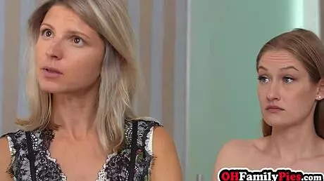 Did you see stepmom gina gerson give stepson a footjob? And tiffany tatum sucking stepdad's cock?