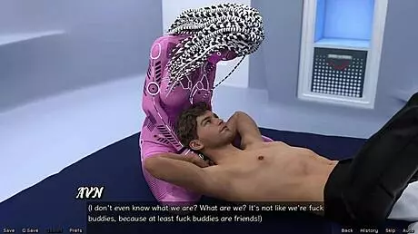 Stranded in space 29, gigi gives cute kisses in 3d anime