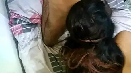 Teen amateur 69 - sex - close-up shove my tongue in her pussy - tongue fuck pussy while she suck my cock then fucked her