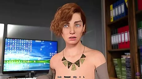 Hey, this hot horny teacher in 3D hentai gives me a handjob after a foot massage in Santa County!