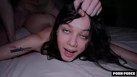 xmas teen shemale anna with big tits fucked in the ass bareback, want to see?