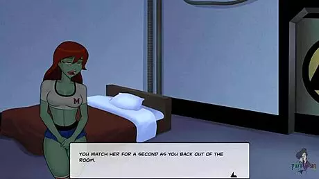 I’m so hooked on Cheshire and Artemis from DC Comics having steamy playtime.