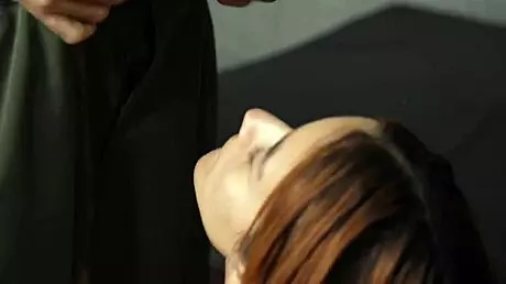 i'm showing this inmate who's boss with a rough fuck on her tight asshole