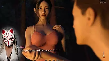 just saw this shy asian college girl dive into outdoor games