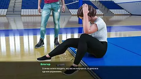 Just hanging out with a milf friend in public, watching her take a monster cock. Sunville part 8 is wild!