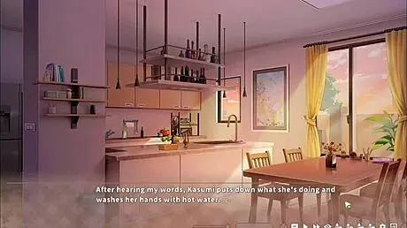 Summer Clover Harem Hentai Ep 14 - WILD KITCHEN SEX with Big Sister