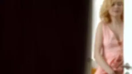 Horny blonde kami yammy gets drilled hard in the shower after blowjob, bent over with shaved pussy