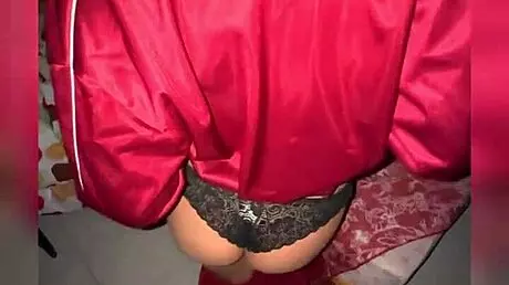 A shy boy in sports uniform faces a big challenge with college students at the party.