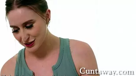 Curvy ebony babe with natural tits enjoys getting her petite body fucked all day long. She loves the intense pounding on her ass and tits.