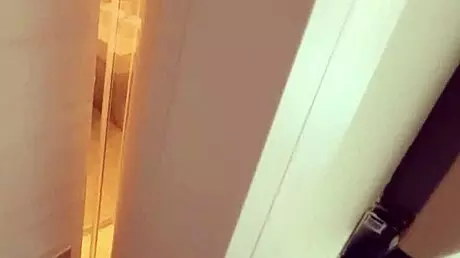 i'm spying on stepsister shaving pussy and get caught