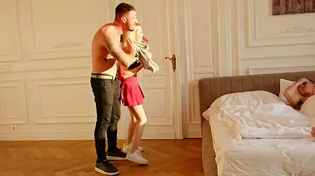 Cheating Girlfriend Joins Wild Threesome with Boyfriend’s Friend