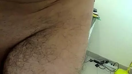 Wow, young ebony slut gets drenched in cum after homemade banging! Look at that mess!