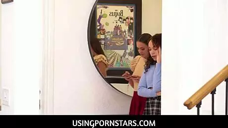 Dialogic usingpornstars teacher says, hey willow ryder and jc wilds, you teen 18+s are my anytime sex toys