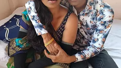 yo, this hot desi couple, husband and wife, banging hard! 🔥