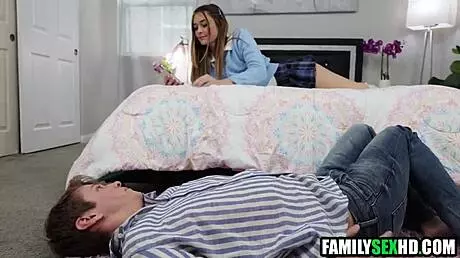 He Fucks His Jealous Step Sister With Big Cock