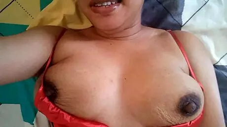 Mi Hijastra Touches Her Tight Juicy Pussy While Eating Forbidden Apple