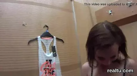 did you tease that flawless czech teen in the shop before assfucking her?