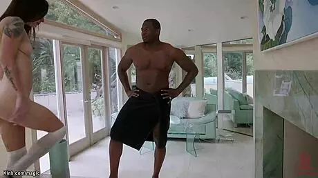 Damn, milf stepmom forces teen into bbc pounding!