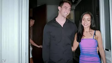 Caramella Del X Gets Visited By 3 Huge Cocks To Lick Her Holes