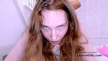 Russian Blonde Assfucked in POV