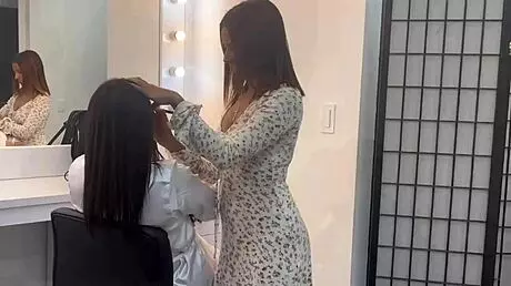 Groom fucks makeup artist before wedding