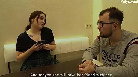 i let my husband peg me with his girl friend, it was so dominating and femdom