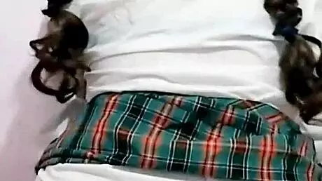 mexican school girl masturbates to orgasm after classes with wet pussy