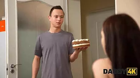 daddy4k r&r session turns into raw fucking with cute young military girlfriend