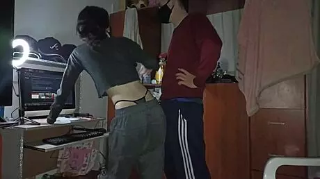 Penetrate me while I do chores, she says.