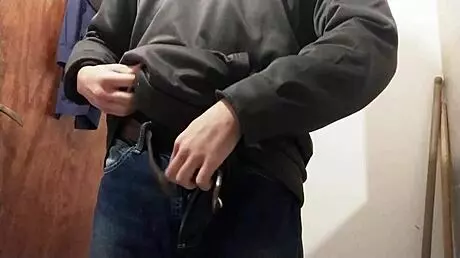 I, A Young Skinny Amateur, Squeeze A Lot Of Tasty Cum Out Of My Monster Cock. It's Solo.