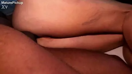 Man, I picked up this granny for some rough anal fisting outdoors!